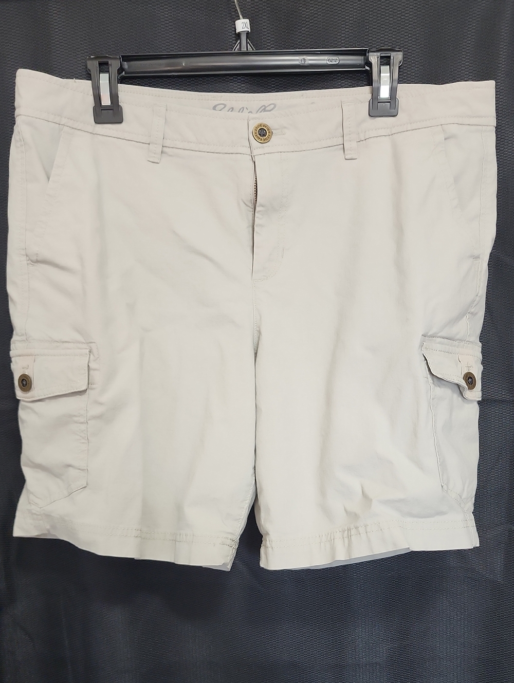 Eddie Bauer Women's Cargo Shorts in Off-White